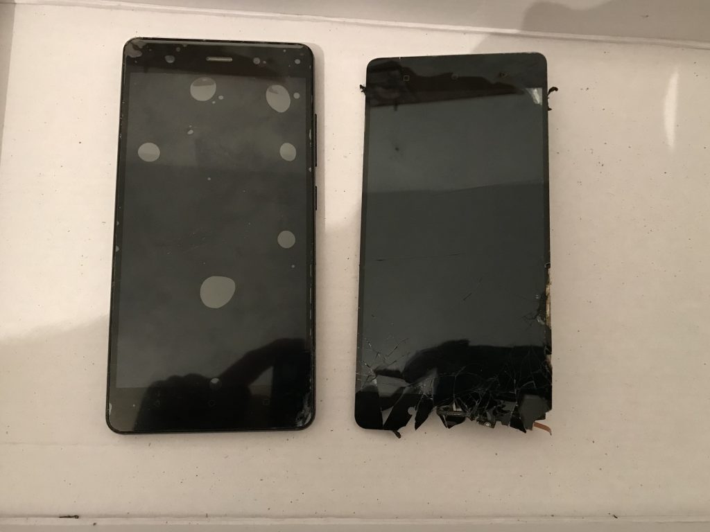 Visual Reference: Black Circle Android Phone Screen Replacement